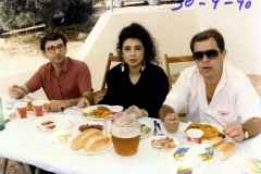 Cantantes comiendo