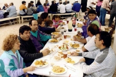 Presidencia comiendo