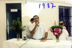 Presidente hablando